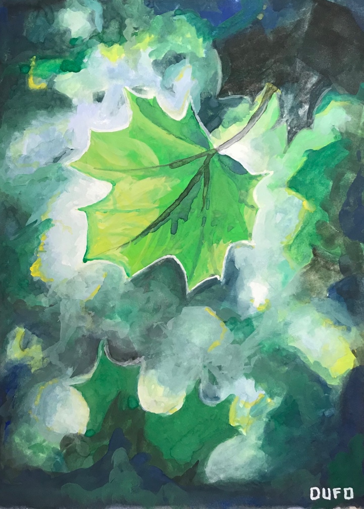 Exploration #1, Mapple leaf - DUFO's artwork