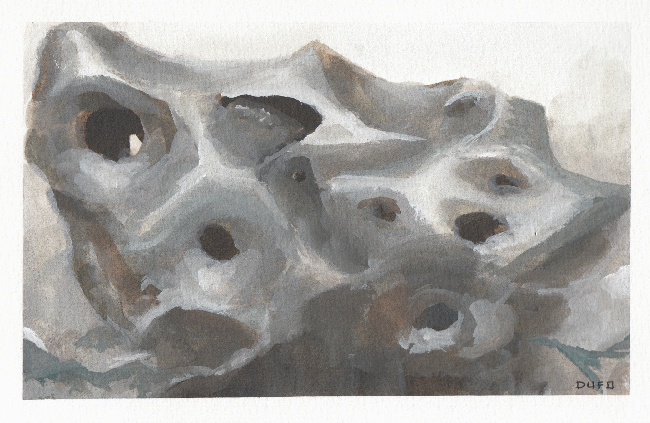 Exploration #10, Meteorite - DUFO's artwork