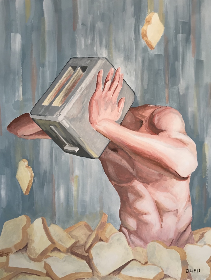 Exploration #5, What happens to Toasterman? - DUFO's artwork