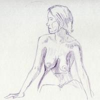 Life drawing  #34