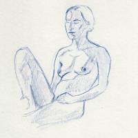 Life drawing  #37