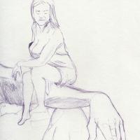 Life drawing  #38