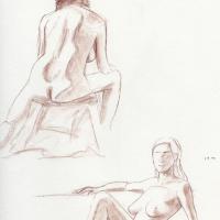 Life drawing  #40