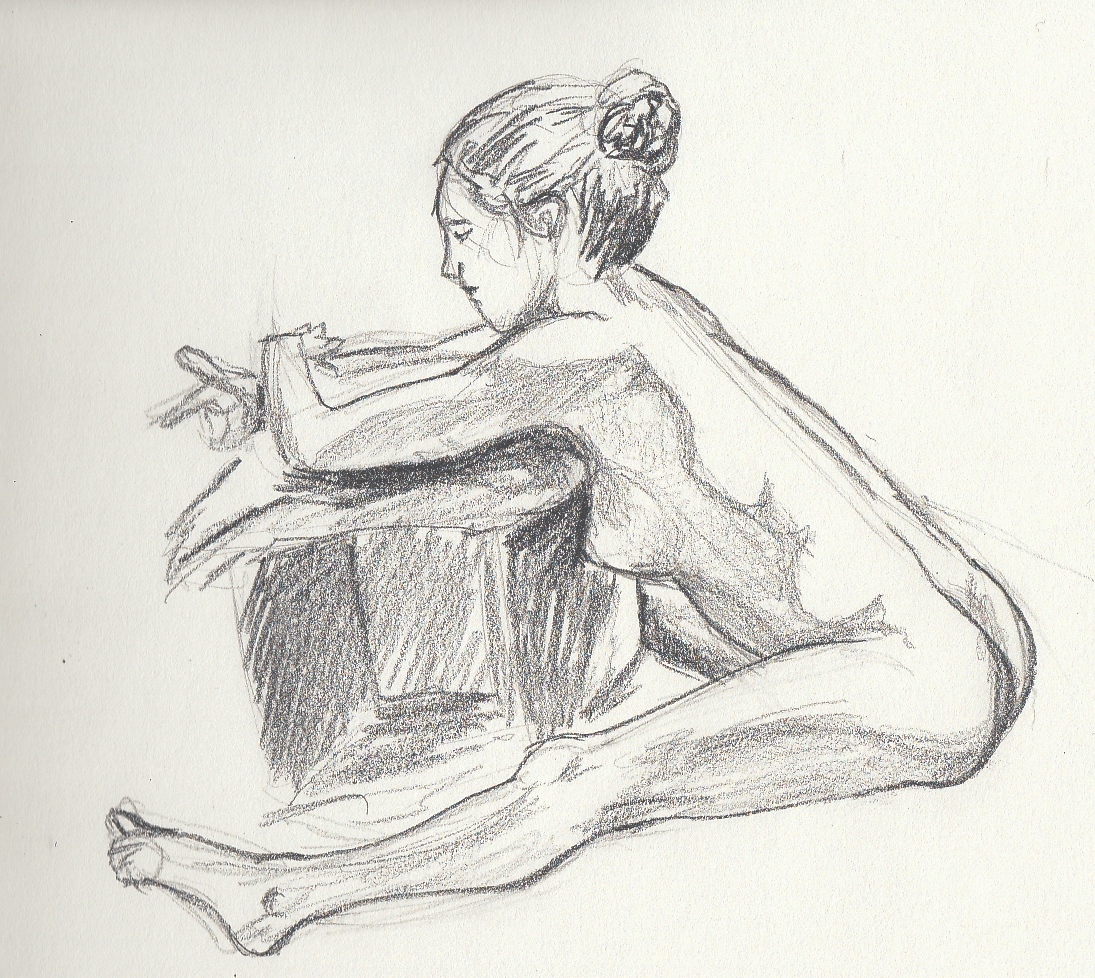 Life drawing  #16, Life model - DUFO's artwork