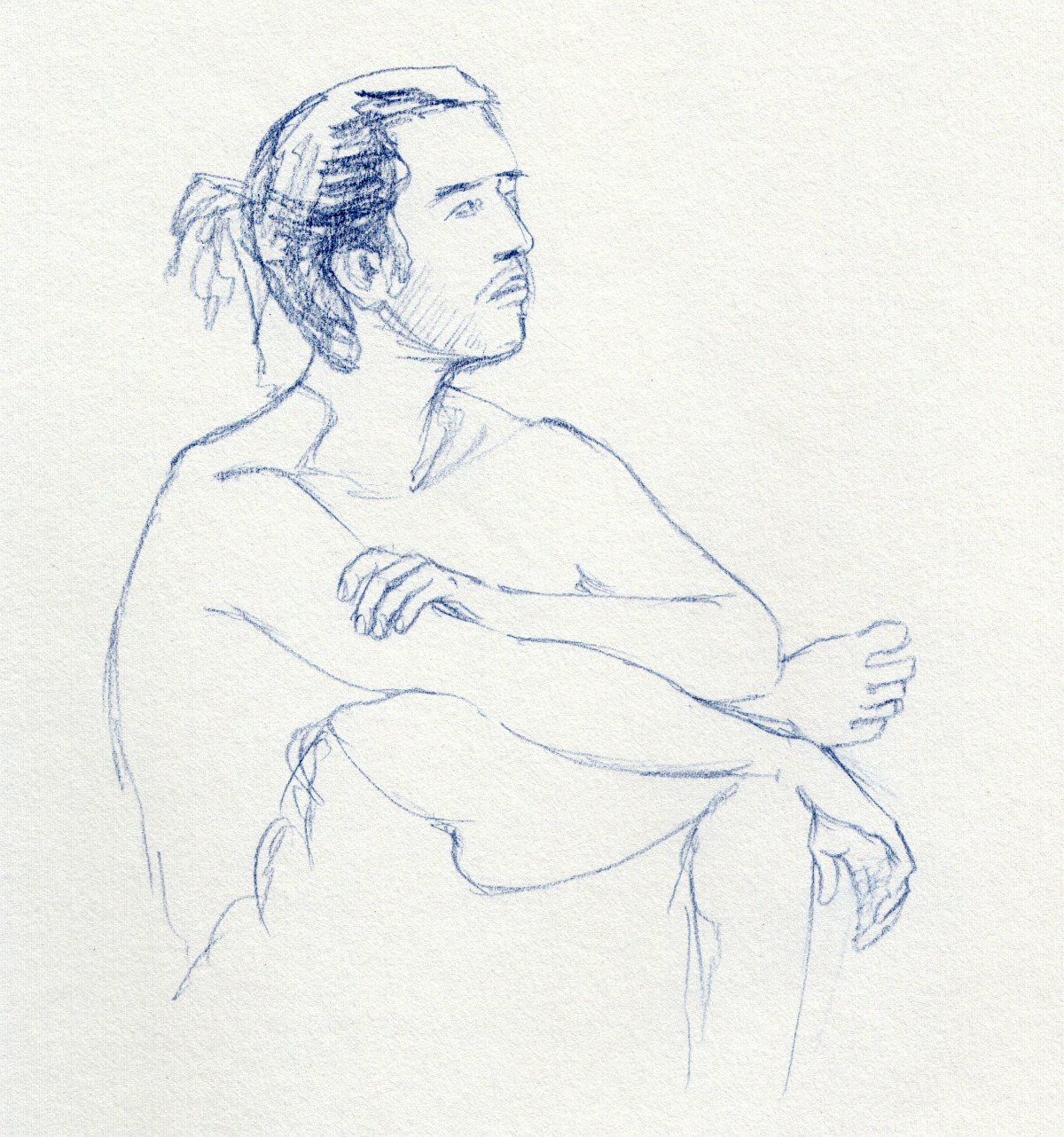 Life drawing  #42, Life model - DUFO's artwork