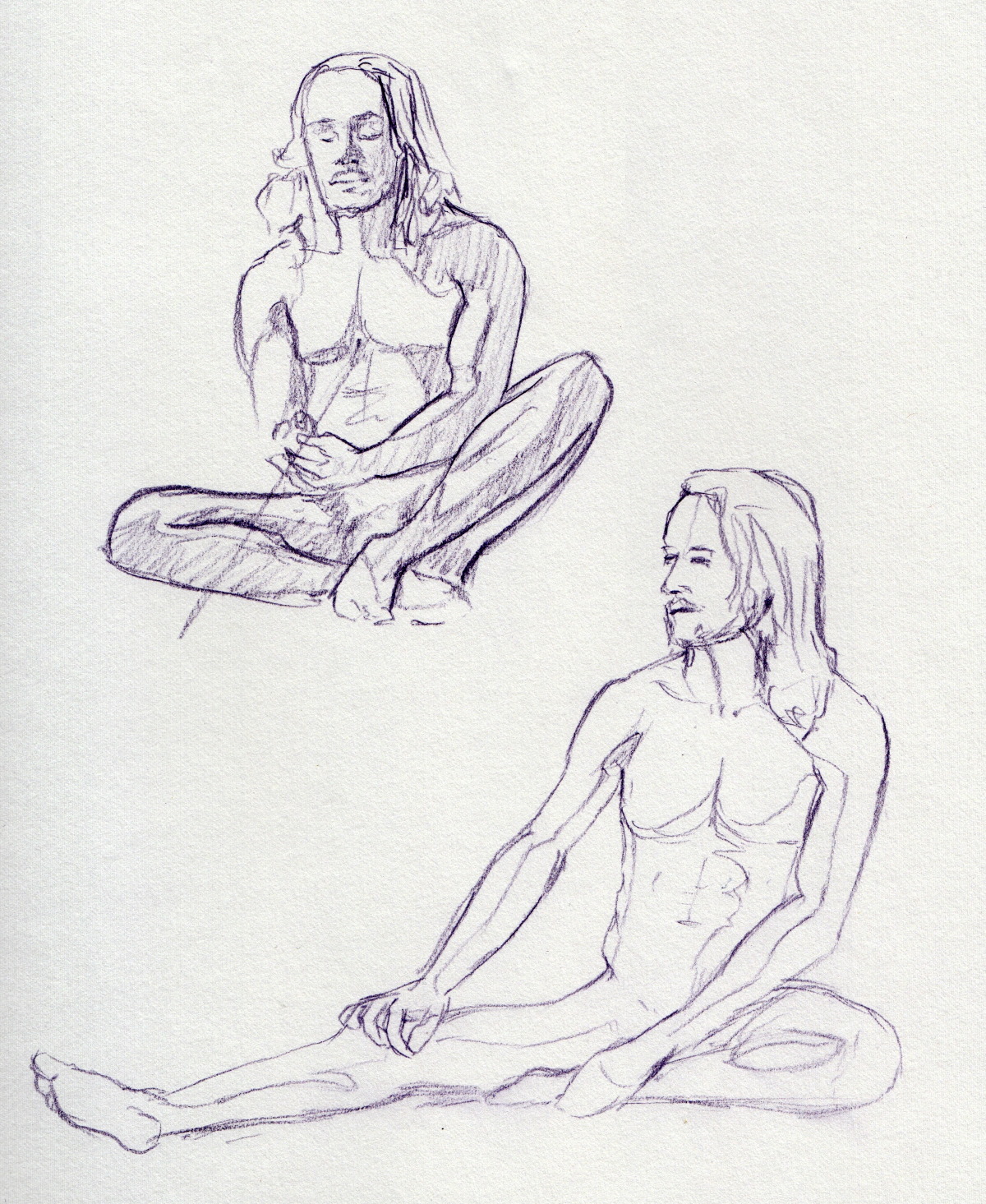 Life drawing  #51, Life model - DUFO's artwork